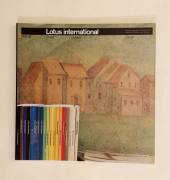 Lotus International 1974-88.Rivista trimestrale di architettura Ed.Electa, 1989 come nuovo