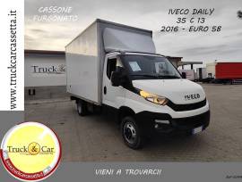 RIF.1099 IVECO DAILY 35 C 13 – 2016 – CASSA FURGONATA – EURO 5 B