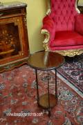 Tavolino etagere con 3 baionette francesi Gras fine 800