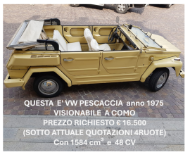 VW PESCACCIA  anno 1975