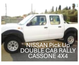 NISSAN Pick Up DOUBLE  CAB RALLY CASSONE 4X4