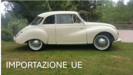 Autounion Dkw del 1955, unica con 3 vetri posteriori