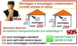 Montaggio condizionatore Infernetto Roma 