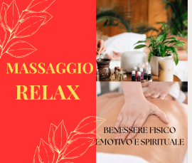 MASSAGGIO RELAX- SCONTO BLACK FRIDAY