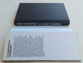 La variante di Lüneburg di Paolo Maurensig Edizione CDE su licenza della Adelphi, ottobre 1994