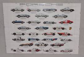 POSTER PORSCHE da CORSA