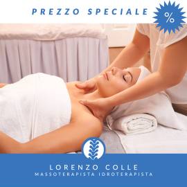 sconto  massaggi o  pacchetto  da  3  trattamenti 