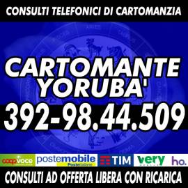 Cerchi un bravo Cartomante? Chiama il Cartomante YORUBA'...prova la Cartomanzia ad offerta di YORUBA