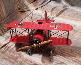 Modellino aereo da guerra tedesco fatto a mano negli anni 30