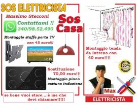 Elettricista lampadario e plafoniere Parioli Roma 