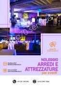 NOLEGGIO ARREDI E ATTREZZATURE - PER EVENTI AZIENDALI - EVENTI PRIVATI - EVENTI PUBBLICI