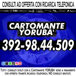 Cartomanzia al telefono: il Cartomante YORUBA'