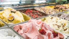 GELATERIA  IN VIA FOPPA - PARCO SOLARI  CONI ZUGNA MILANO