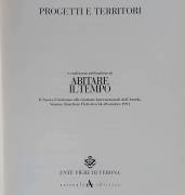 Progetti e territori Collana: Abitare il tempo Arsenale Editrice, Venezia 1991 perfetto 