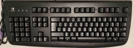 Tastiera PS2 KBD 250 tasti Standard, colore Nero BLACK DELUXE LOGITECH NUOVA