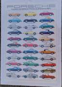 POSTER PORSCHE VARI MODELLI