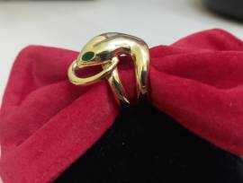 ANELLO SERPENTE IN ARGENTO PLACCATO ORO 18K IMPORTANTE: LEGGERE BENE LA DESCRIZIONE