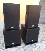 Sistema audio Monark Passivo Nuovo subwoofer e satelliti