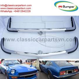 Datsun 240Z, 260Z 280Z bumper (1969-1978) with rubber trims