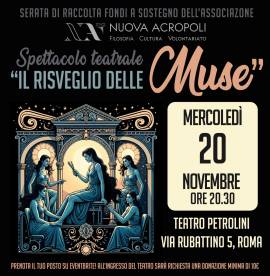 “Il risveglio delle Muse” al Teatro Petrolini di Roma