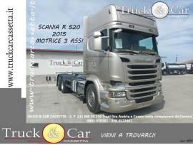 RIF.880 SCANIA R 520 – MOTRICE 3 ASSI – SCARRABILE – 2015 – EURO 6