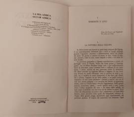 La mia Africa di Karen Blixen Editore: Vallardi su licenza Feltrinelli, 1979 perfetto 