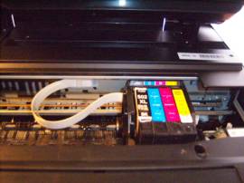 Stampante EPSON XP5105 per pezzi di ricambio +14 CARTUCCE