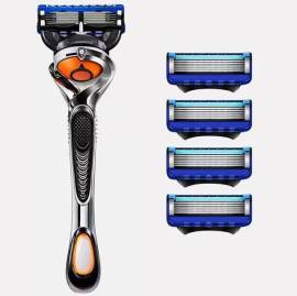 Lamette da barba per Gillette Fusion Pro, Ricariche Lamette per Rasoio 5 strati