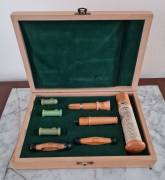 Cofanetto  vintage  richiami Hubertus di lusso  in valigetta di legno . Questo set esclusivo include