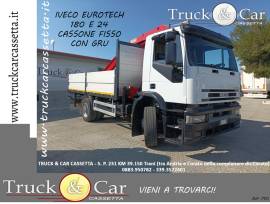 RIF.710 IVECO EUROTECH 180 E 24 – CASSONE FISSO CON GRU – 1996