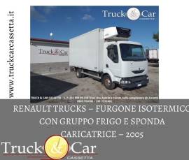 RIF.507 – RENAULT TRUCKS – FURGONE ISOTERMICO CON GRUPPO FRIGO E SPONDA CARICATRICE – 2005