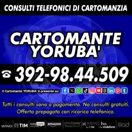 Cartomante YORUBA’…non ci sono paragoni!