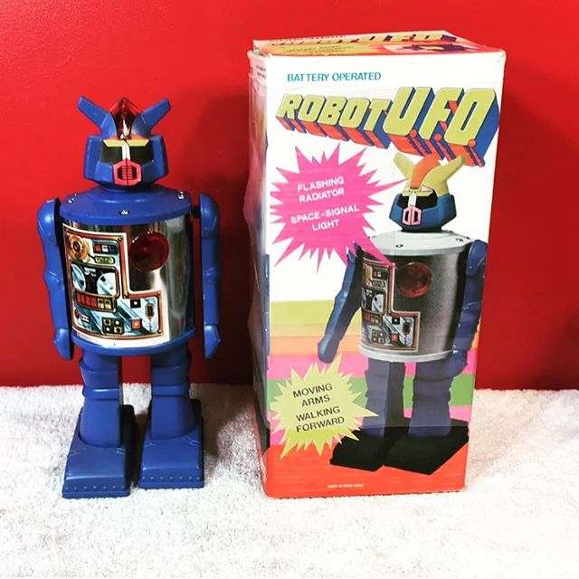 acquisto robot giocattolo anni 80