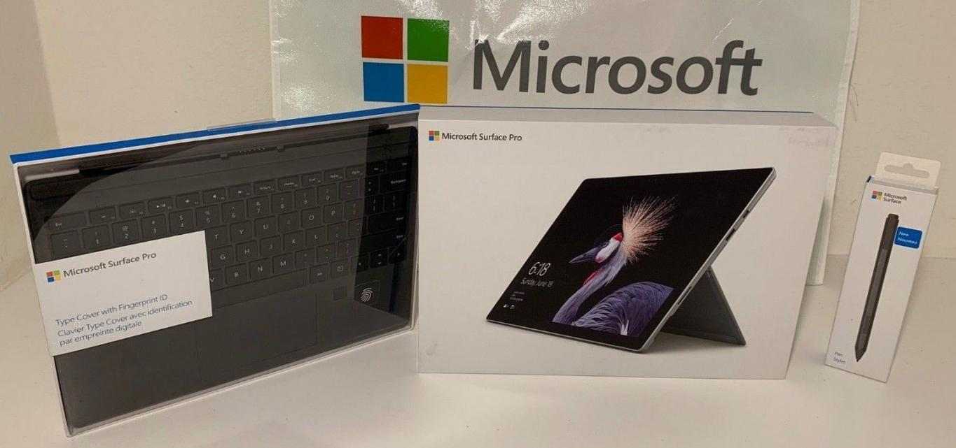 Surface Pro 5 Intel i7 512GB Keyboard-Pen Office 365