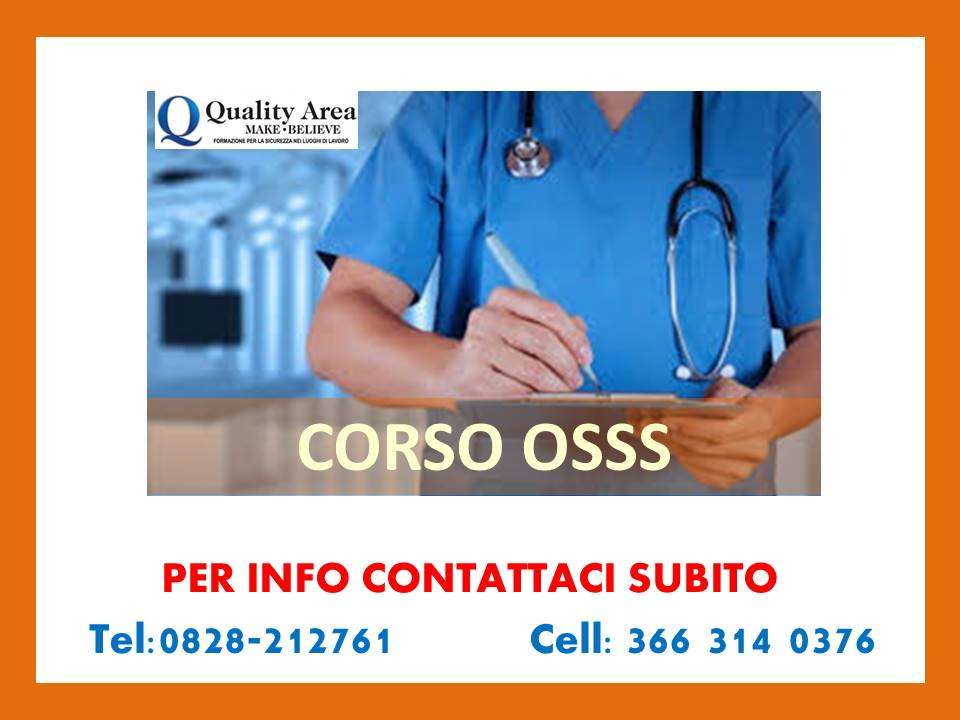 Corso OSSS (IN TUTTA ITALIA)