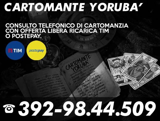 yoruba esoterismo - servizio telefonico di cartomanzia