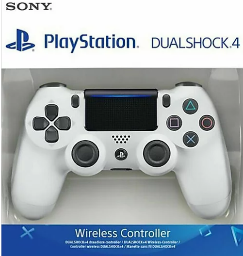 CONTROLLER PS4 DUALSHOCK 4 V2 BIANCO WHITE PLAYSTATION 4 NUOVO SONY