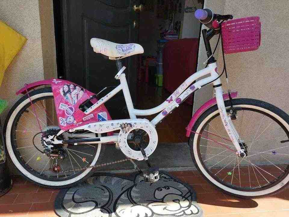 bici per bambina usata ben tenutra