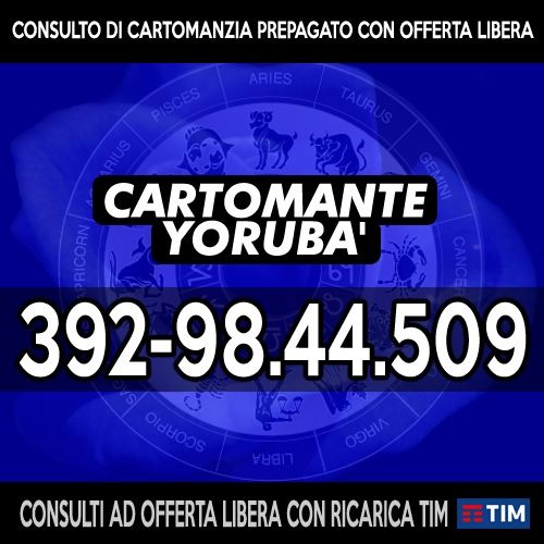 LA CARTOMANZIA CON OFFERTA LIBERA RICARICA TELEFONICA TIM
