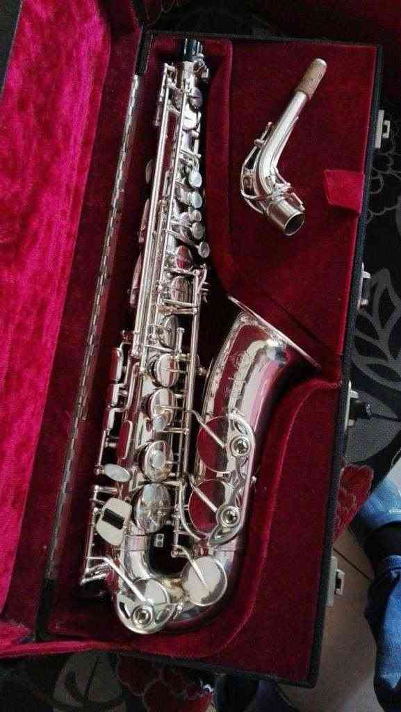 Saxophone alto Selmer super action 80 silver
