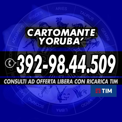 Cartomanzia telefonica alla portata di tutti (OFFERTA LIBERA): Cartomante YORUBA'