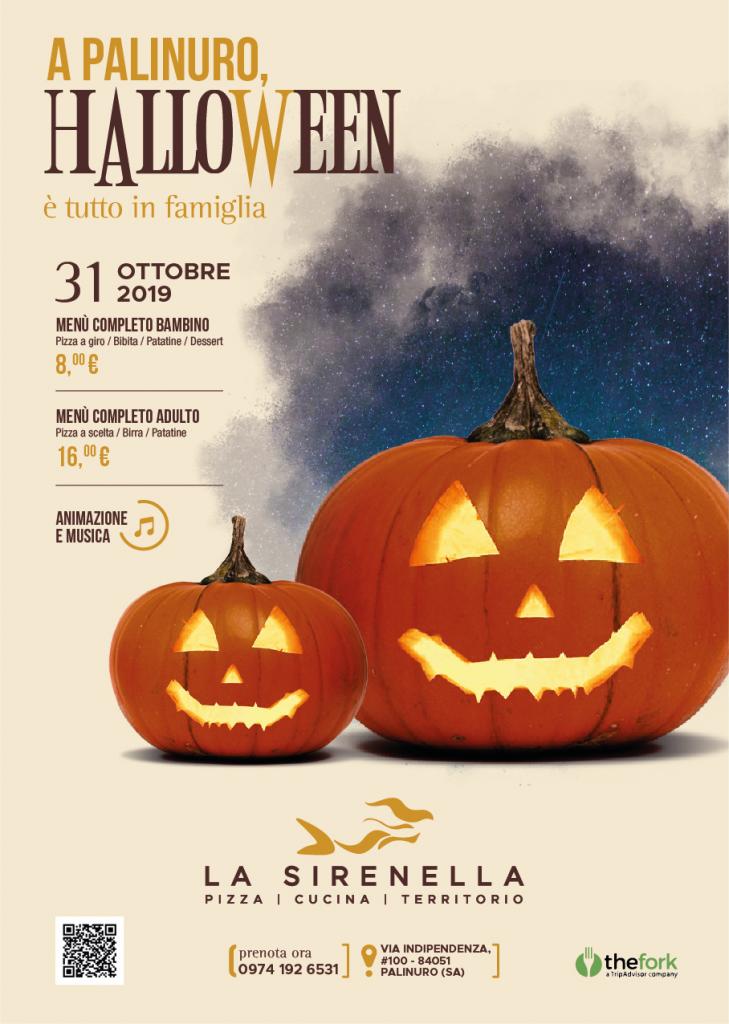  Halloween 2019 :La Sirenella a Palinuro  pronta a stregare tutti i bambini.