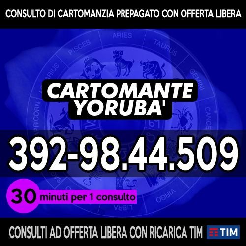 CARTOMANZIA CON OFFERTA LIBERA - CARTOMANTE YORUBA