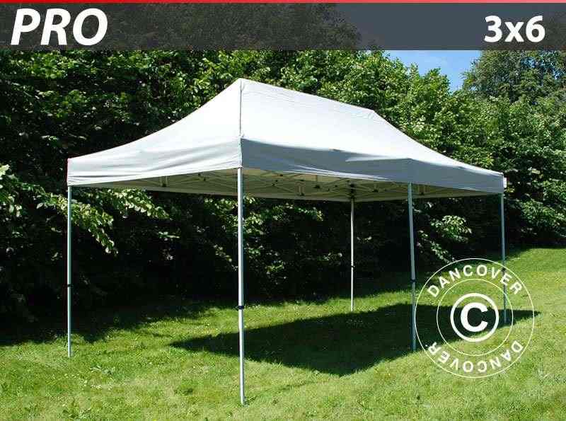 Gazebo pieghevole FleXtents PRO 3x6m Argento